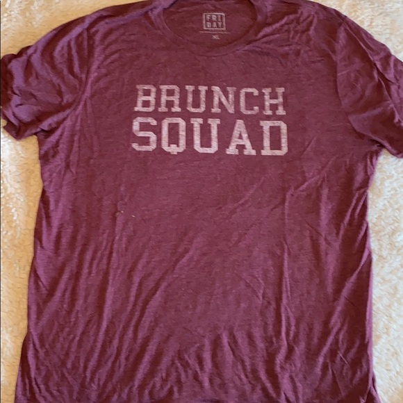 Men’s Tee Shirt Forever Friday Brunch Squad - XL - Picture 1 of 3